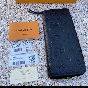 Black Louis Vuitton wallet